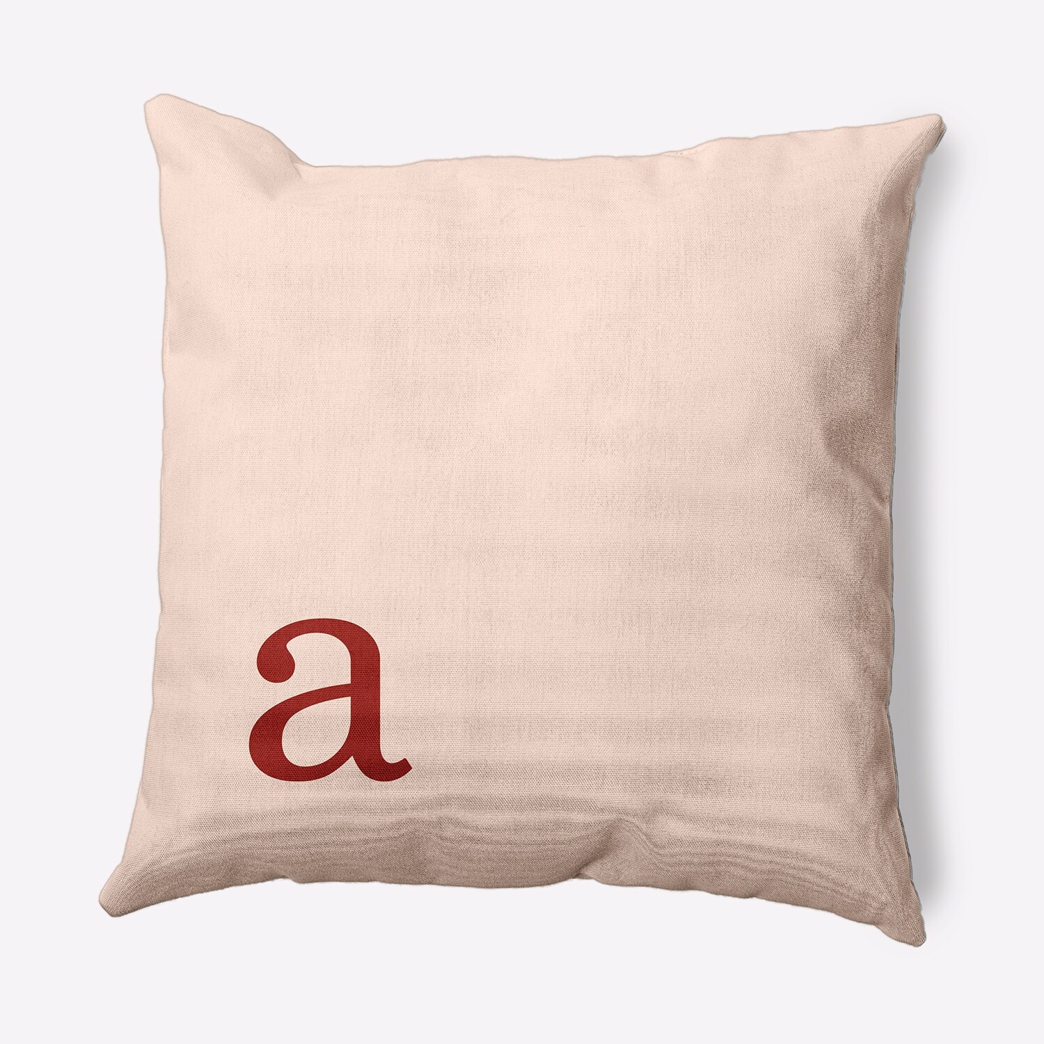 Monogram accent pillow hotsell