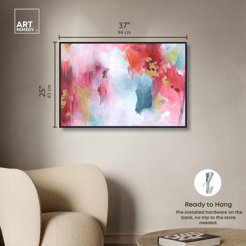 Rolling in Love Canvas by Art Remedy