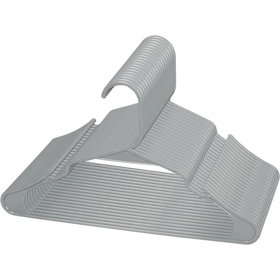 Royale Plastic Hangers For Clothes - Ideal For Everyday Standard Use
