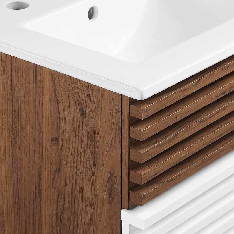 Render 18" Wall-Mount Bathroom Vanity