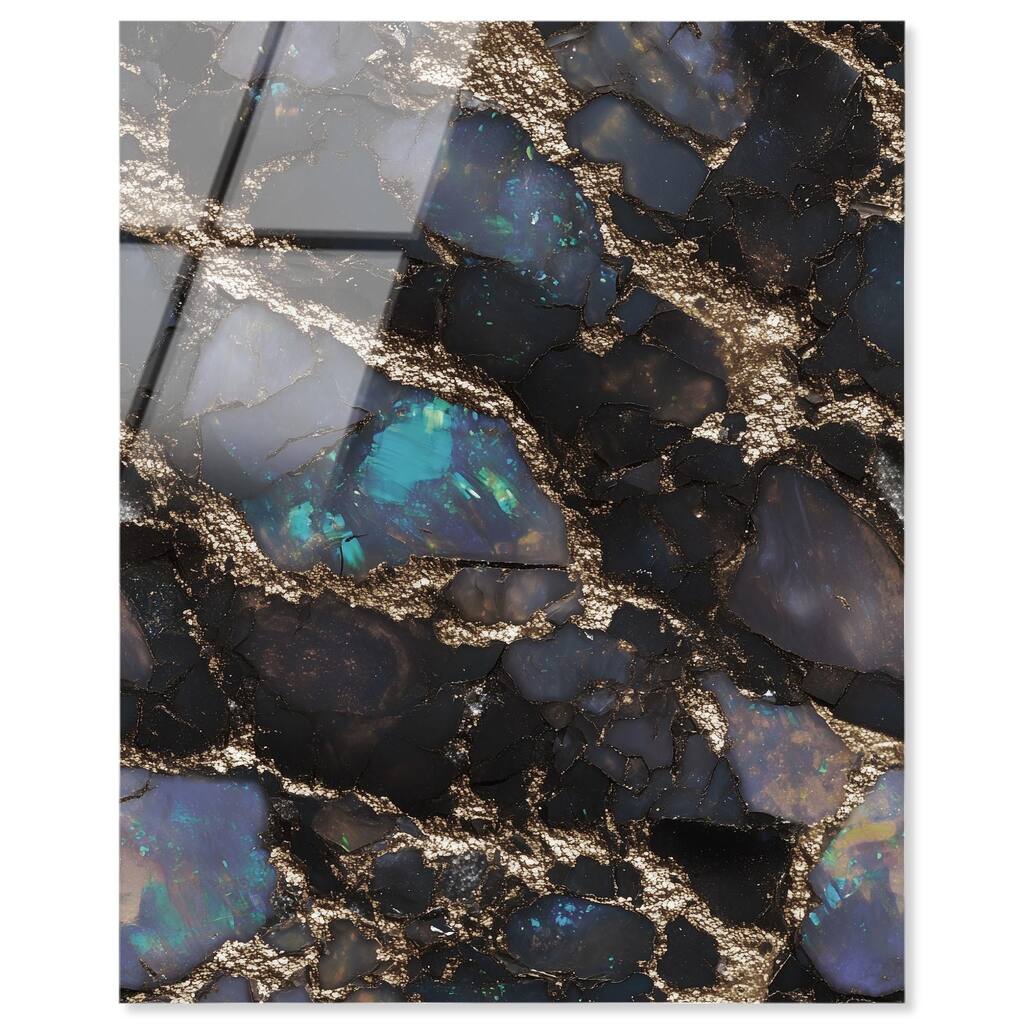 Astral Firelight Acrylic by Art Remedy, Ready to Hang