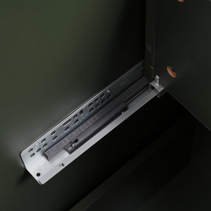 Roomfitters 30" Bathroom Vanity with Ceramic Sink, Full-Extension Soft-Close storage units and Fluted Design