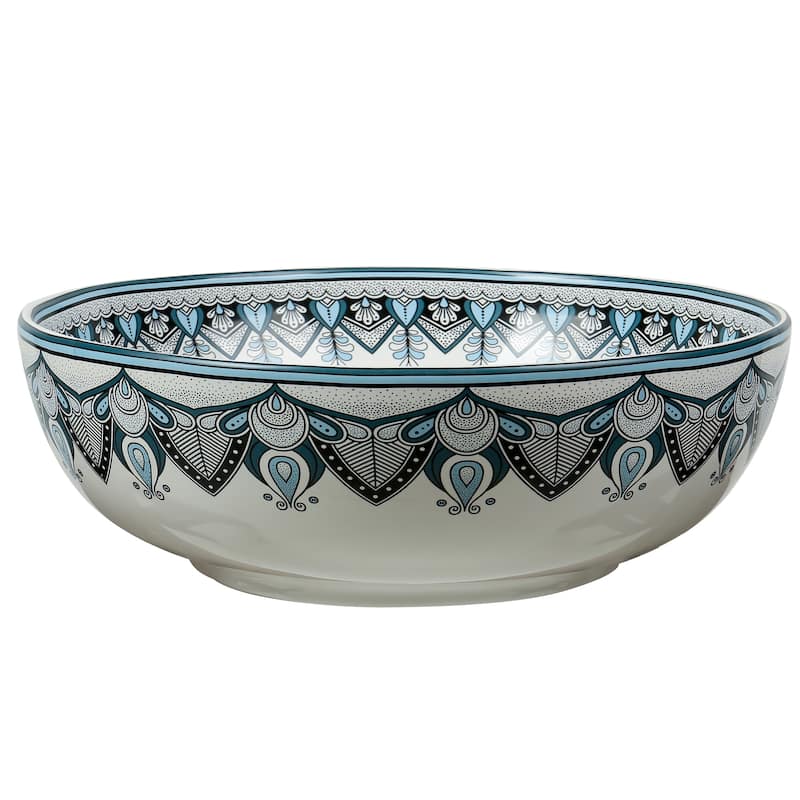 16" Round Artistic Ceramic Vessel Sink