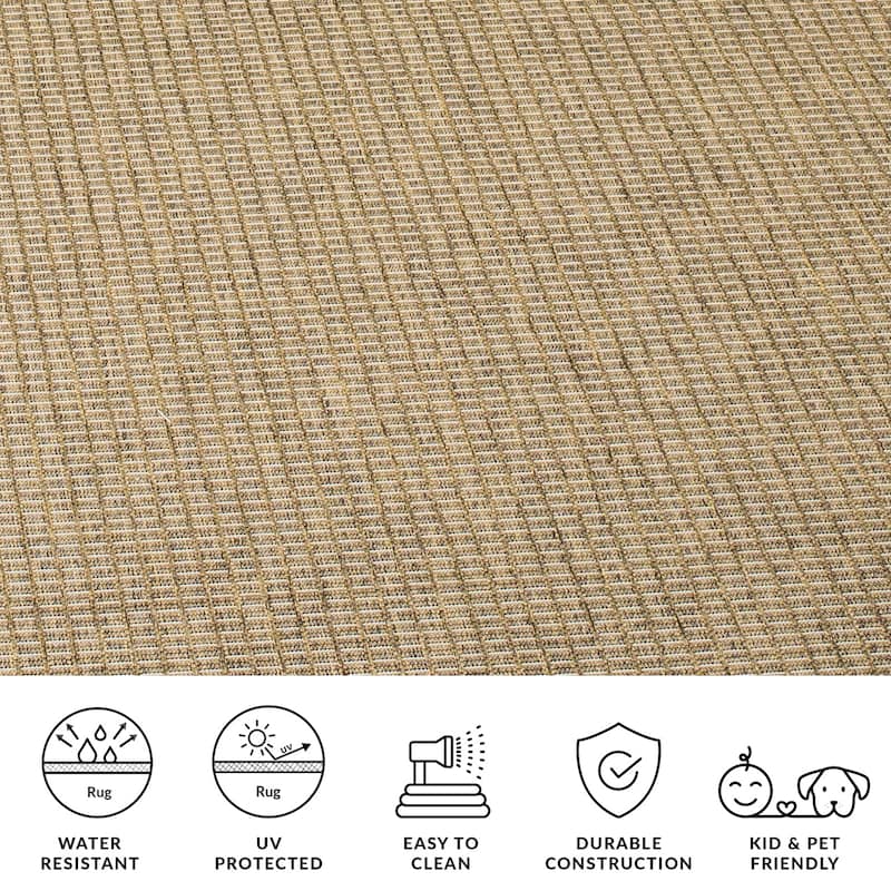 SAFAVIEH Courtyard Adorata Indoor /Outdoor Waterproof Backyard Patio Rug