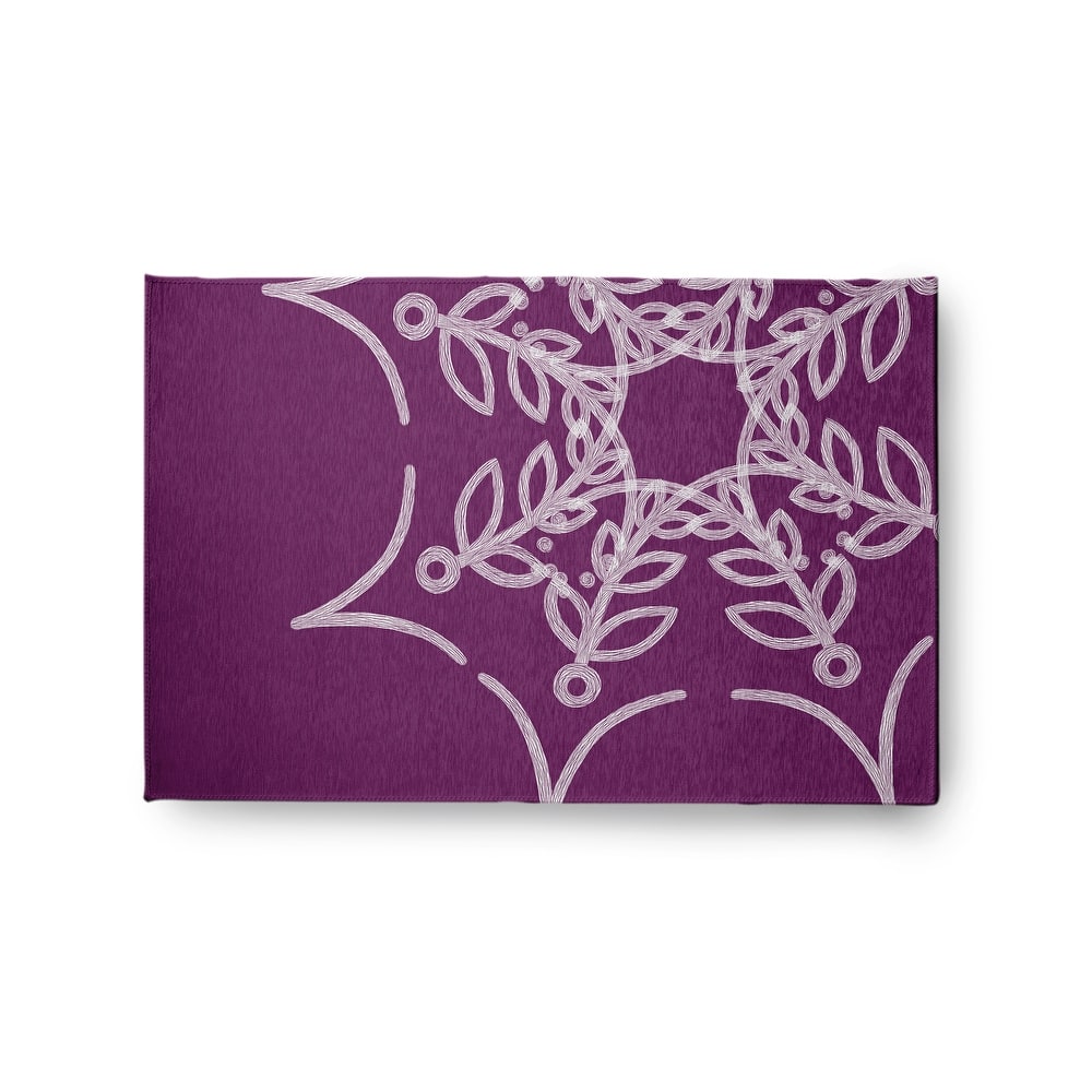 Web Art Halloween Design Chenille Area Rug