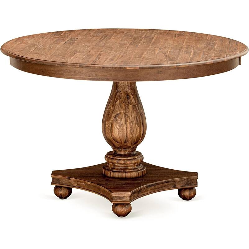 Extendable Solid Acacia Wood Dining Bench in Antique Walnut Finish for Flexible Seating in Dining or Living Rooms