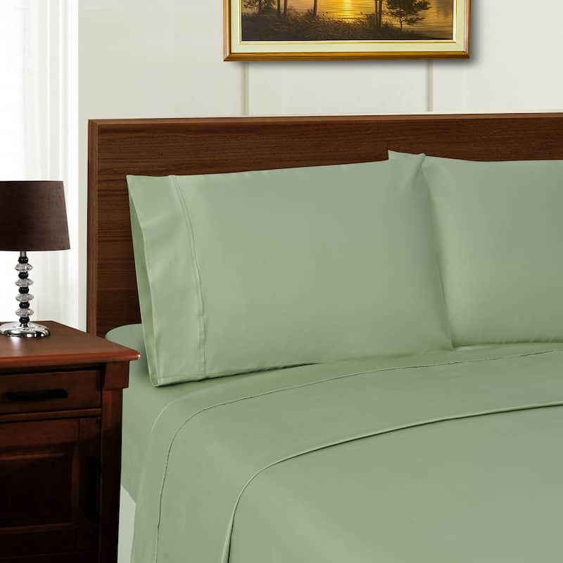 Superior Tencel and Polyester Solid Bed Sheets