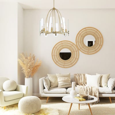 Bergen Beach 8 Light Chandelier - 28