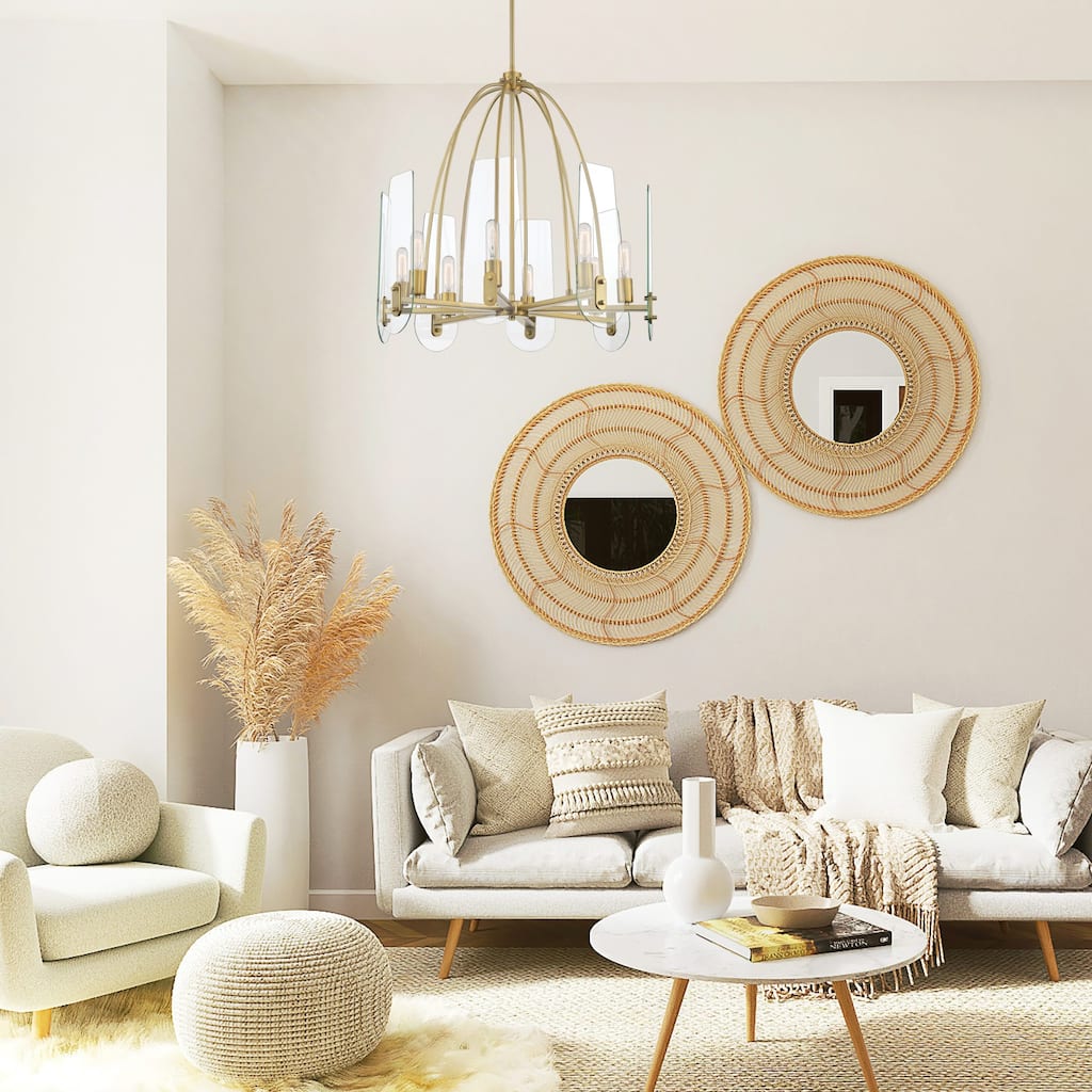 Bergen Beach 8 Light Chandelier - 28