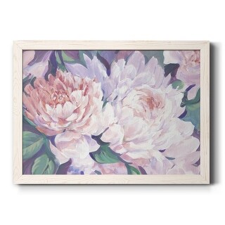 CANVAS HI Blooming Peonies Framed Canvas Print