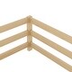 preview thumbnail 18 of 34, Twin Sturdy Structure Wood Floor Bed with Guardrail and Fence for Kids, Montessori Bed