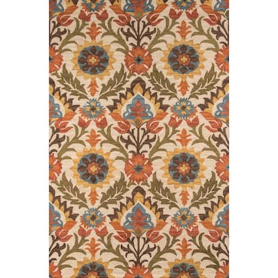 Momeni Tangier Hand-tufted Wool Floral Area Rug