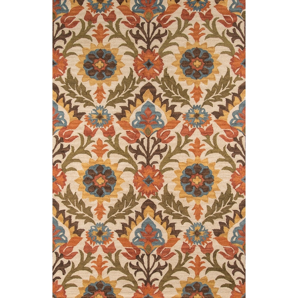 Momeni Tangier Hand-tufted Wool Floral Area Rug