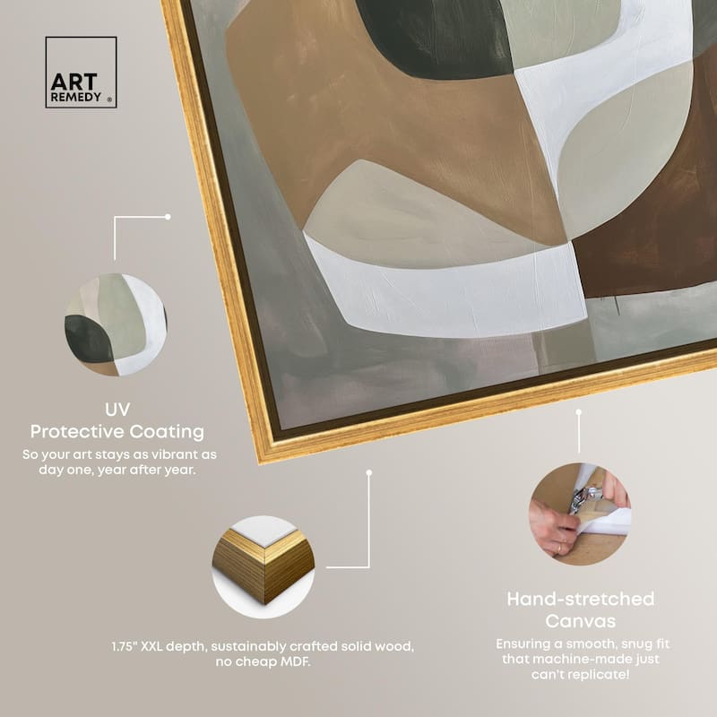 Soft Reverberations II Canvas by Art Remedy
