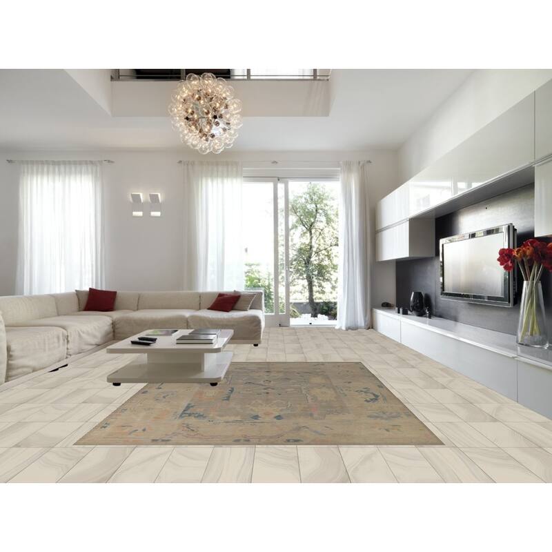 Vegetable Dye Gray Oushak Turkish Area Rug Handmade Wool Carpet - 8'9" x 11'9"