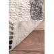 preview thumbnail 5 of 11, Nuloom Boho Natural Plush Fuzzy Tribal Shag Rug