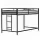 preview thumbnail 8 of 8, junior twin loft bunk black
