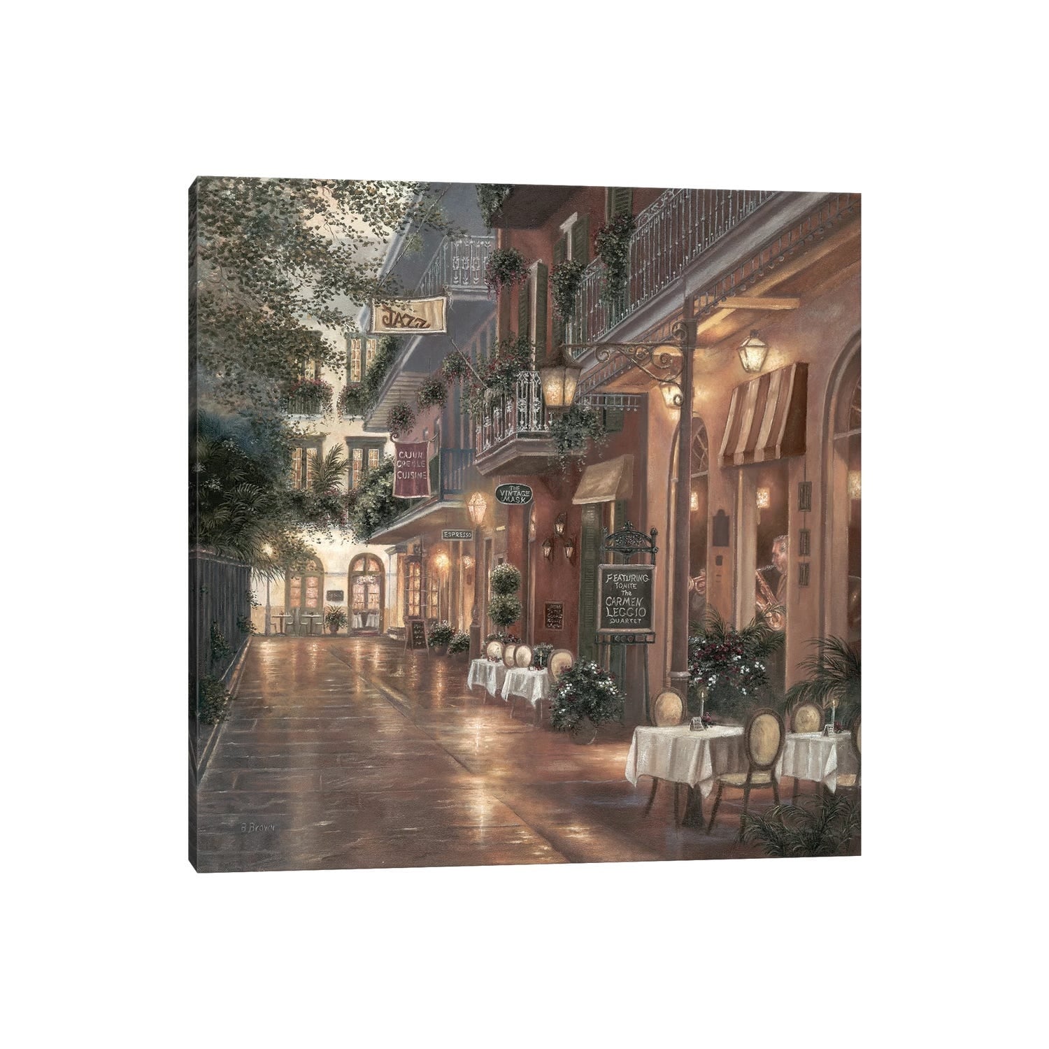 iCanvas "Carmen Leggio New Orleans 1959" by Betsy Brown Canvas Print
