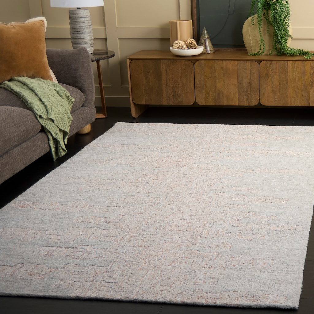 SAFAVIEH Handmade Harvest Sheera Modern Wool Rug
