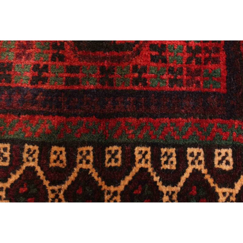 ECARPETGALLERY Hand-knotted Teimani Dark Brown Wool Rug - 2'9 x 4'8