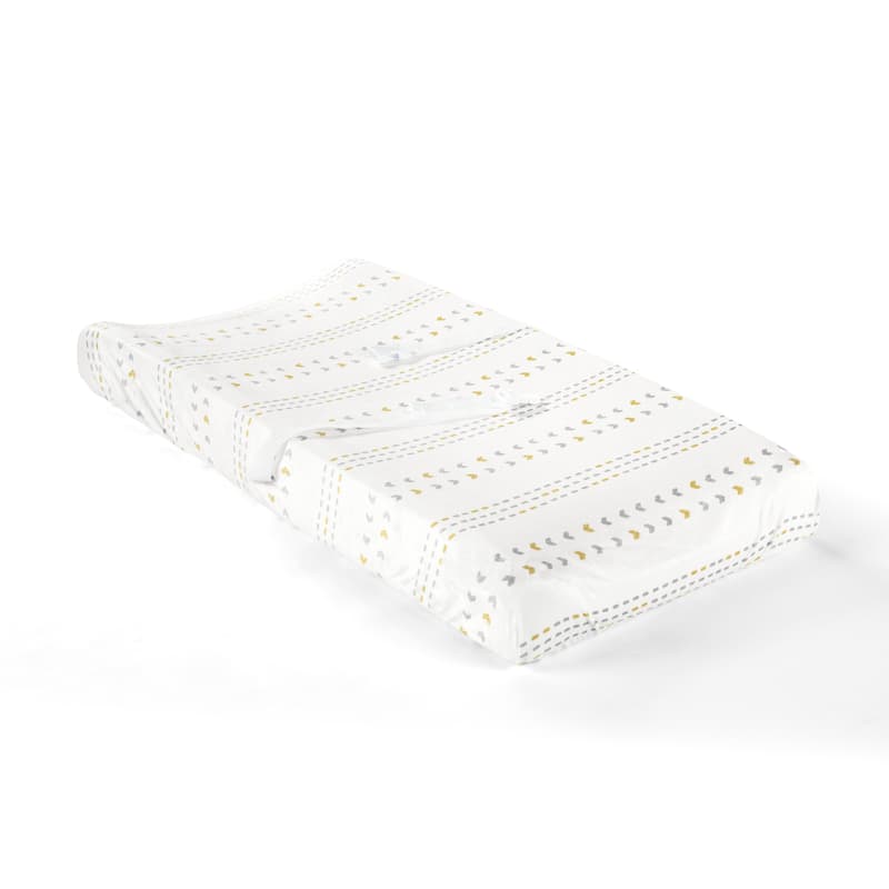Lush Decor Baby Hygge Geo Modern Soft & Plush Changing Pad Cover - 32" x 16" x 5"
