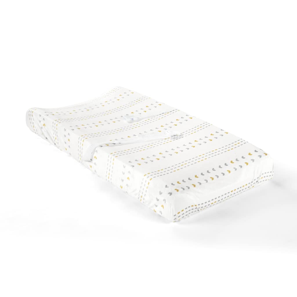 Lush Decor Baby Hygge Geo Modern Soft & Plush Changing Pad Cover - 32" x 16" x 5"