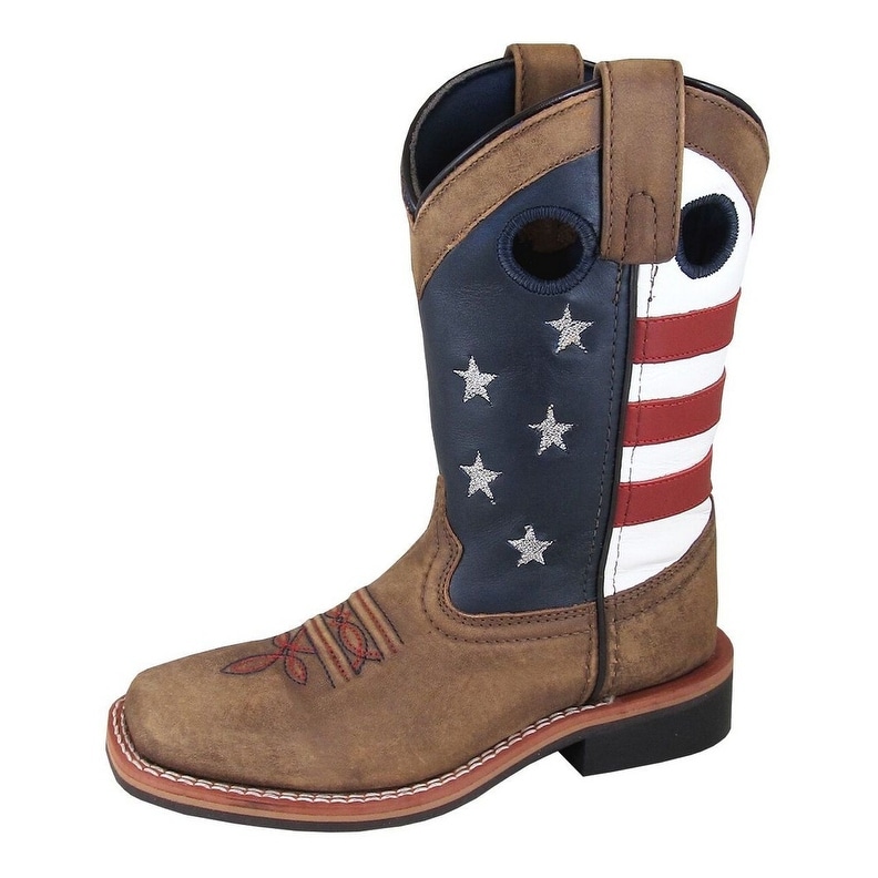 Smoky Mountain Boys Blaze Western Boot Square Toe
