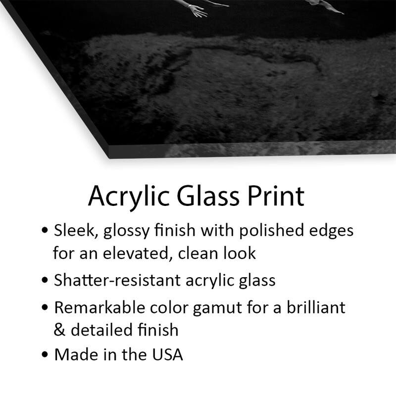 Woman In Water Print On Acrylic Glass by Toni Frissell