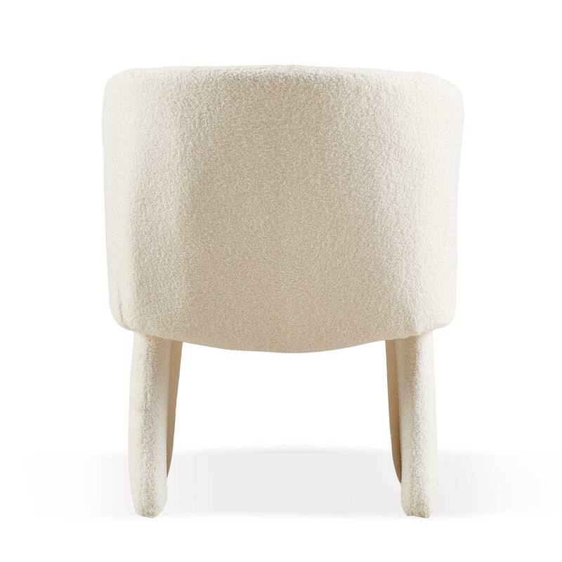 Modern Dining Chair Accent Chair Single Sofa Chair,Upholstered Side Chair Teddy Comfy Chair