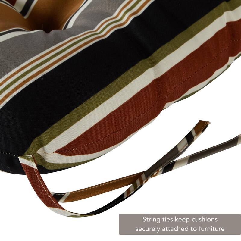 Brick Stripe 21-inch x 42-inch Outdoor Chair Cushion (Cushion Only)
