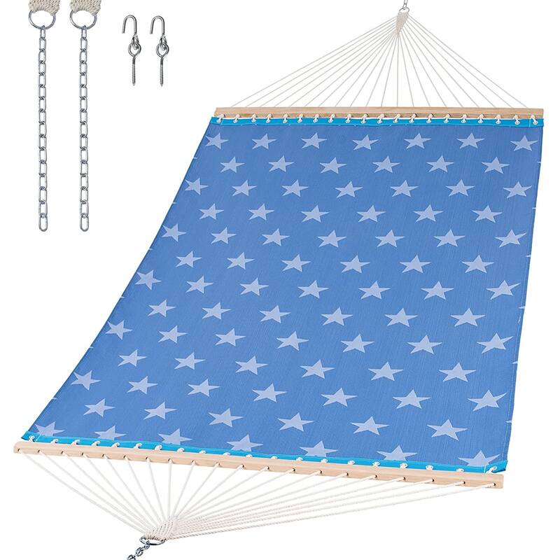 2 Person Quick Dry Hammock with Spreader Bar