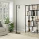 Option Blackened Bronze with Clear Glass Shade
