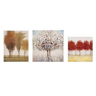 Shop Imax Home 47771 3 Three Panel Frameless Giclee Trees Acrylic