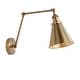 preview thumbnail 23 of 43, Elliot 7" Adjustable Arm Metal LED Wall Sconce, Chrome by JONATHAN Y