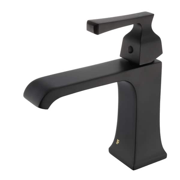 slide 2 of 12, Fine Fixtures Arched Square Single Hole Bathroom Faucet