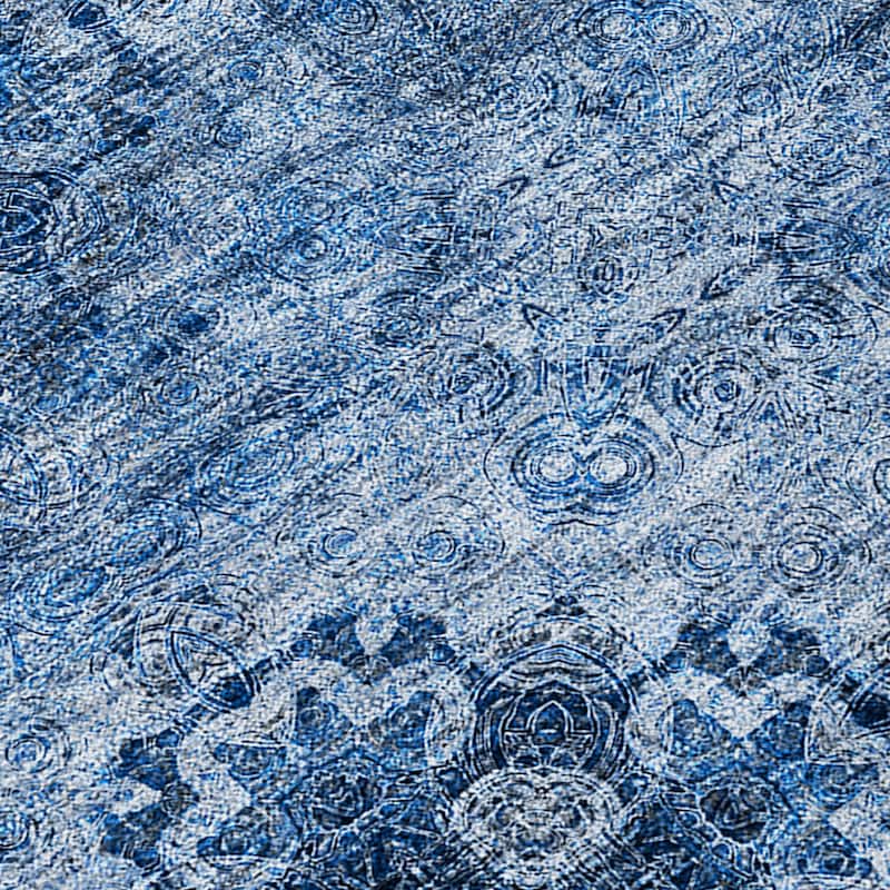 Alvafi Garden-Inspired Weather Resistant Classic Meets Modern Outdoor Rug