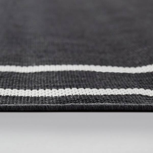 Lyra Art Deco Border Indoor/Outdoor Area Rug