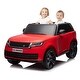 preview thumbnail 2 of 6, Ride On Car Licensed Land Rover w/Remote Control Red