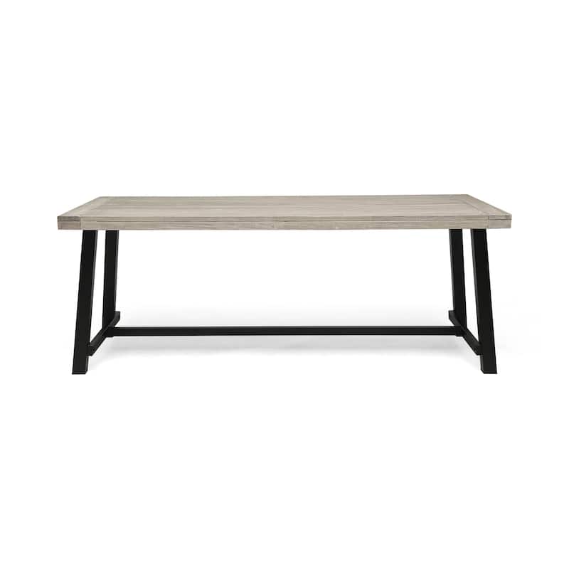Carlisle Outdoor Wooden Dining Table by Christopher Knight Home - 79.00" L x 36.00" W x 30.00" H