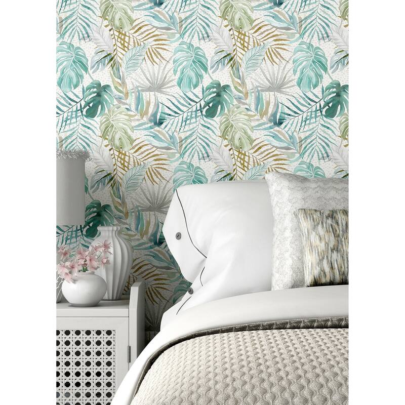 Lana Aqua Tropica Wallpaper