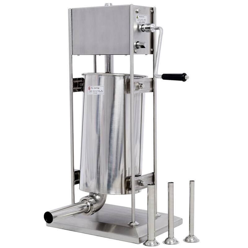Stainless Steel Dual Speed Vertical Commercial Sausage Stuffer
