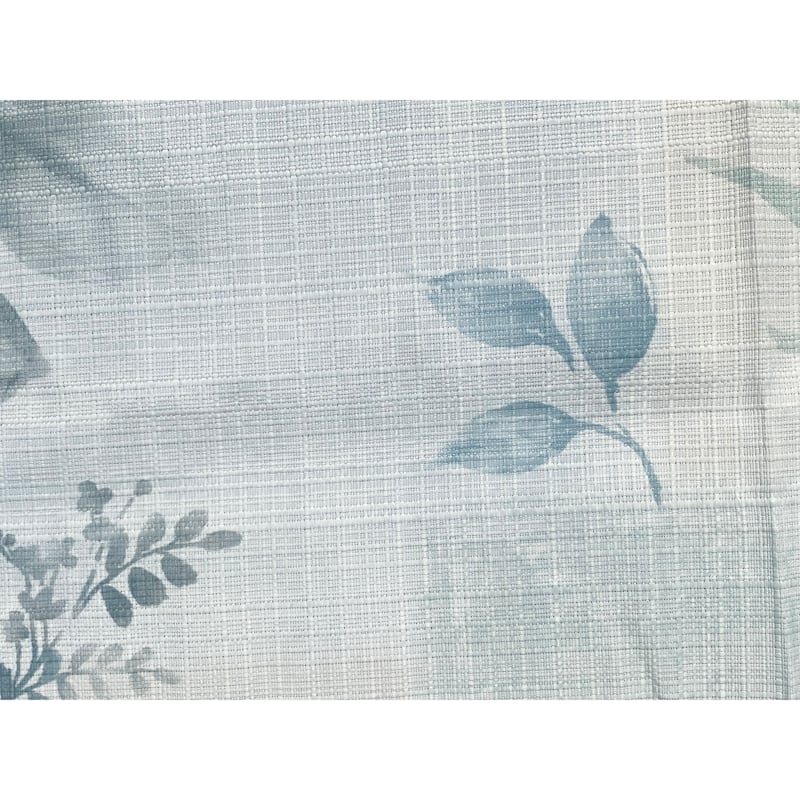 Rothbury Leaf Pattern Fabric Shower Curtain