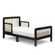 preview thumbnail 4 of 46, Storkcraft Pasadena Toddler Bed Black/Driftwood
