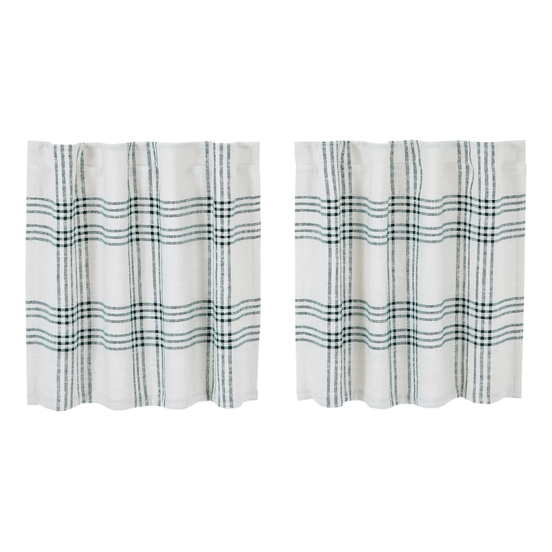 Pine Grove Plaid Tier Set of 2 L24xW36