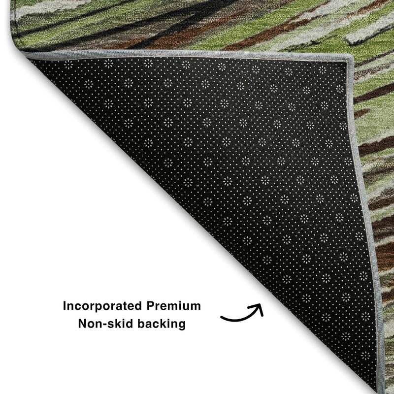 Premium Washable Super Soft Contemporary Horizon Mayfield Rug