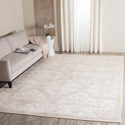 SAFAVIEH Hand-knotted Maharaja Milenka Traditional Oriental Viscose Rug