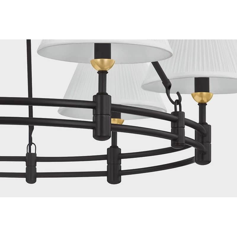 Hudson Valley Lighting MDS1800 Howard 6 Light 33" Wide Chandelier with