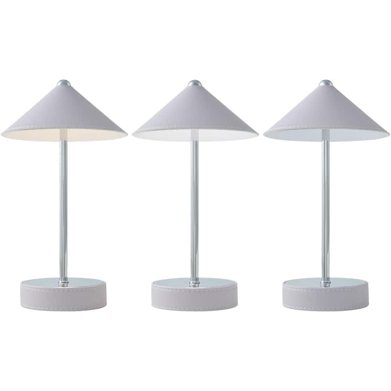 Livabliss Nomelle Modern Accent Table Lamp - 11"H x 6"W x 6"D