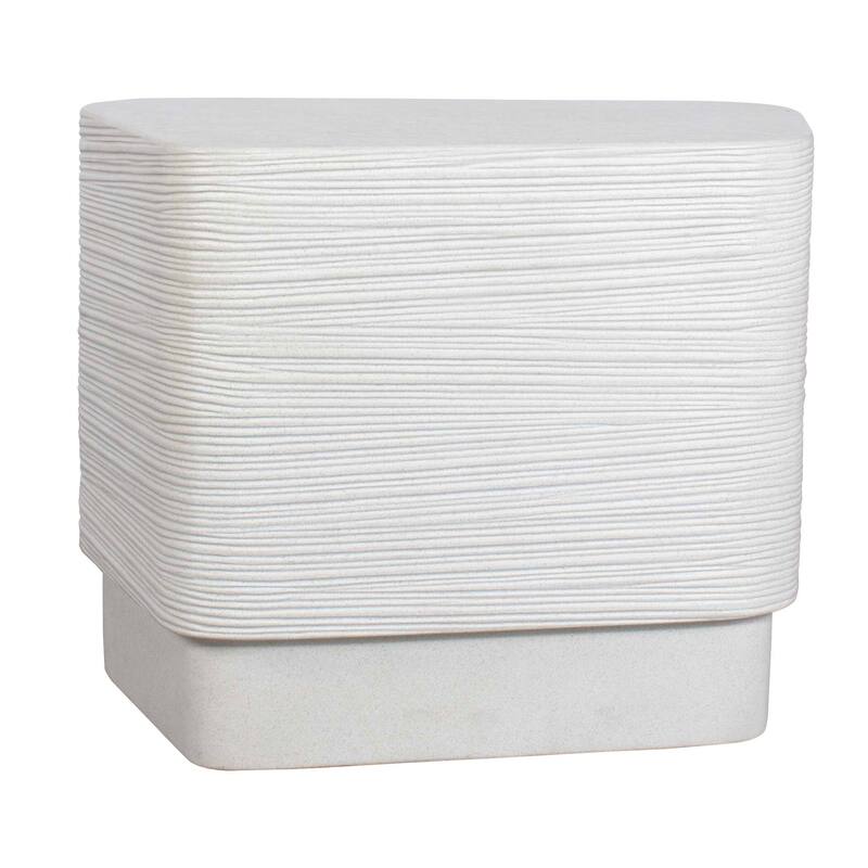 Uttermost Saltwater Concrete Side Table