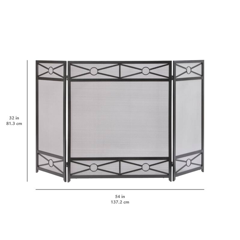 Pleasant Hearth Sheffield Fireplace Screen